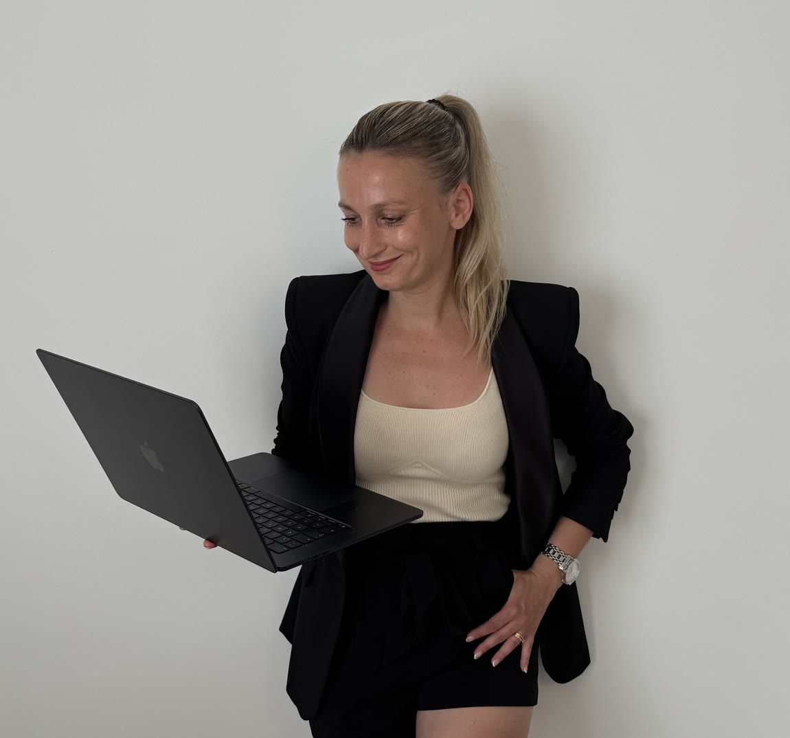 Petra Hric-Madrzyk bei der Arbeit